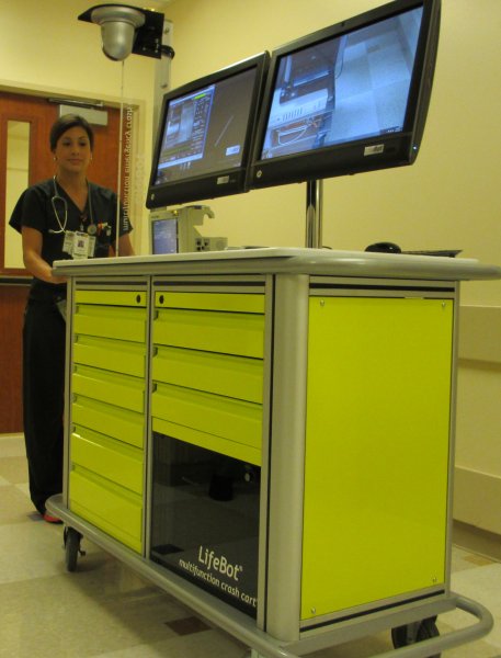 LifeBot Mobile Telemedicine Crash Cart